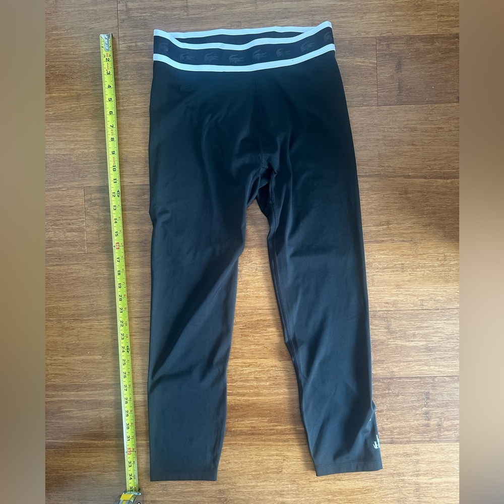Lacoste Black and White Leggings